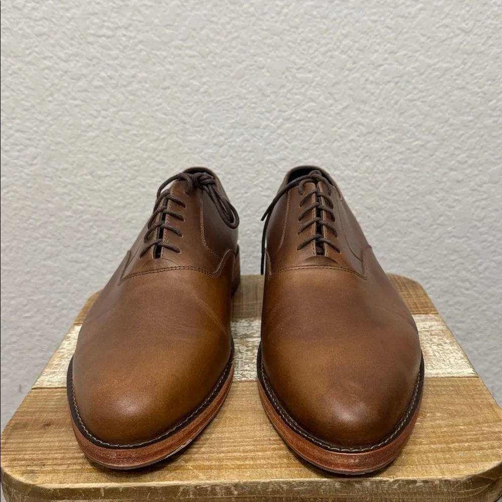 Nisolo Everyday Oxford Brown Leather Size 8.5 NEW